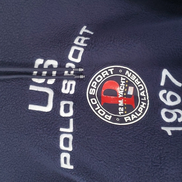 US Polo Sport 1967,  Polo by Ralph Lauren Dark blue hoodie - Picture 2 of 5
